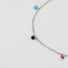 Kép 1/2 - ezüst swarovski kristályos bokalánc