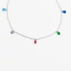 Kép 1/3 - ezüst swarovski kristályos bokalánc