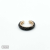 Kép 2/3 - ezüst köves fülgyűrű