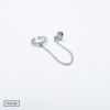 Kép 4/4 - ezüst cirkónia köves fülgyűrű
