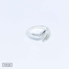 Kép 3/4 - ezüst, köves, állítható gyűrű