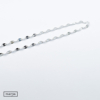Kép 2/2 - ezüst laposított láncszemes nyaklánc