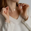Kép 3/4 - ezüst swarovski kristályos nyaklánc