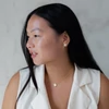 Kép 3/4 - ezüst aranyozott négylevelű lóhere nyaklánc