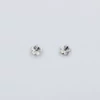 Kép 1/2 - ezüst fehér swarovski köves fülbevaló