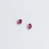Kép 1/2 - ezüst pink swarovski köves fülbevaló