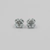Kép 1/4 - swarovski kristályos ezüst virág fülbevaló
