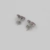 Kép 4/4 - swarovski kristályos ezüst virág fülbevaló