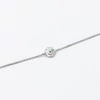 Kép 2/2 - ezüst swarovski kristályos karkötő