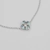 Kép 1/3 - swarovski kristályokkal díszített ezüst karkötő