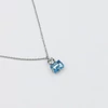 Kép 2/2 - swarovski kristályokkal díszített anker nyaklánc 
