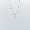 Kép 1/2 - ezüst nyaklánc swarovski kristályokkal