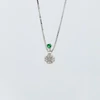 Kép 1/2 - swarovski kristályokkal díszített négylevelű lóhere nyaklánc