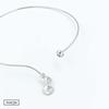 Kép 3/3 - ezüst swarovski kristályos merev nyakpánt