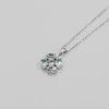 Kép 1/2 - swarovski kristályokkal díszített ezüst nyaklánc