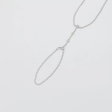 ezüst swarovski kristályos kéz ékszer