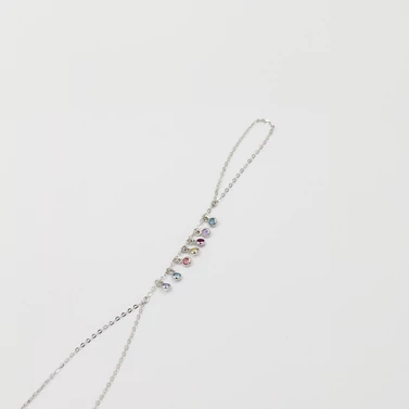 ezüst swarovski kristályos kézékszer