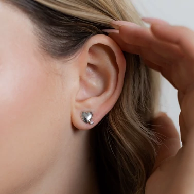 ezüst swarovski kristályos fülbevaló