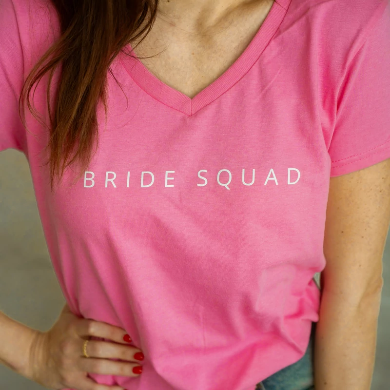 bride squad feliratos póló