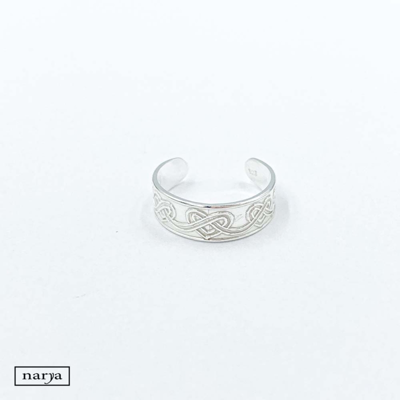 ezüst állítható gyűrű