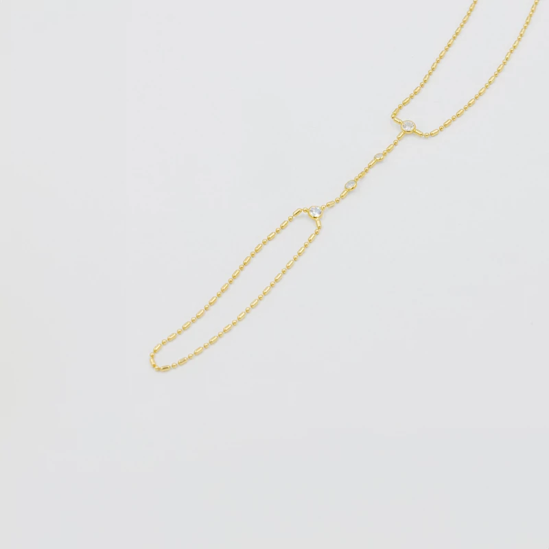 ezüst swarovski kristályos kéz ékszer