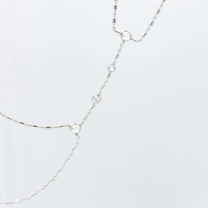 ezüst swarovski kristályos kéz ékszer