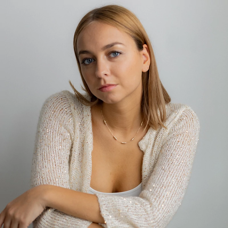 sárga arany nyaklánc