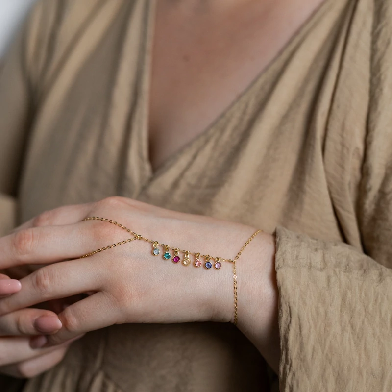 ezüst swarovski kristályos kézékszer