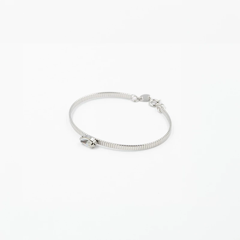 ezüst karreif swarovski kristály díszítéssel