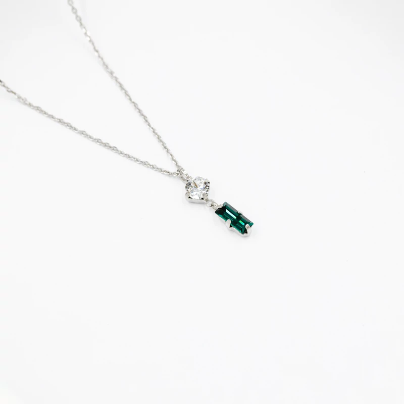 swarovski kristályos ezüst nyaklánc